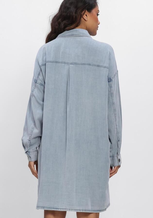 MY ESSENTIAL WARDROBE Dames Jurken Mwnelly Os Shirtdress Lichtblauw - Foto 2