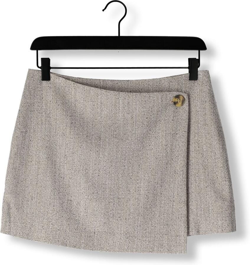 MY ESSENTIAL WARDROBE Dames Rokken Emmymw Wrap Skirt Zand