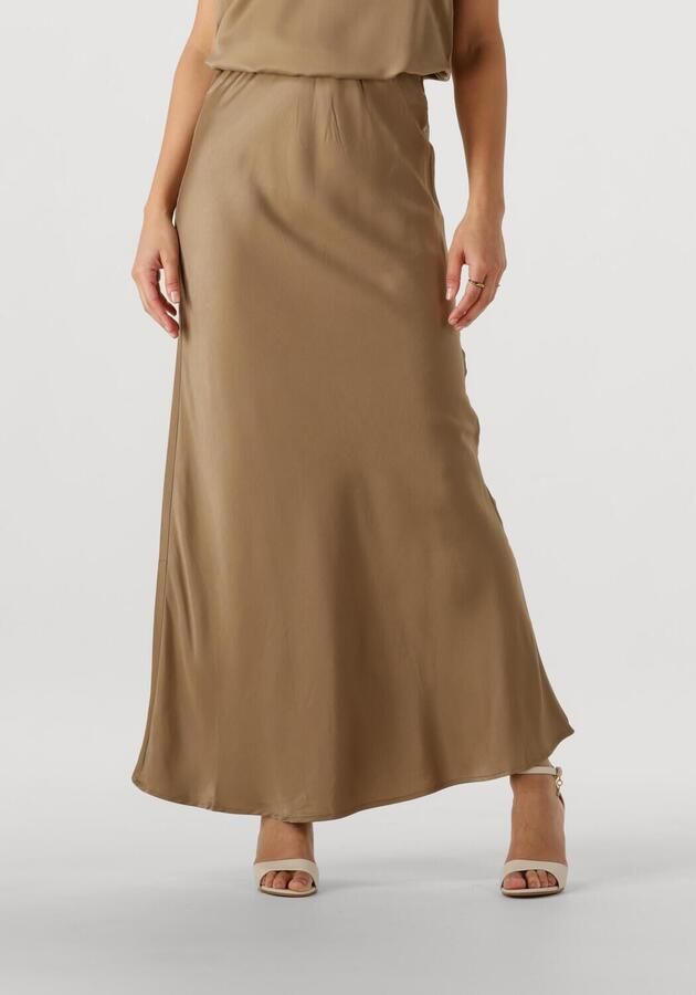 MY ESSENTIAL WARDROBE Dames Rokken Estellemw Long Skirt Beige - Foto 4