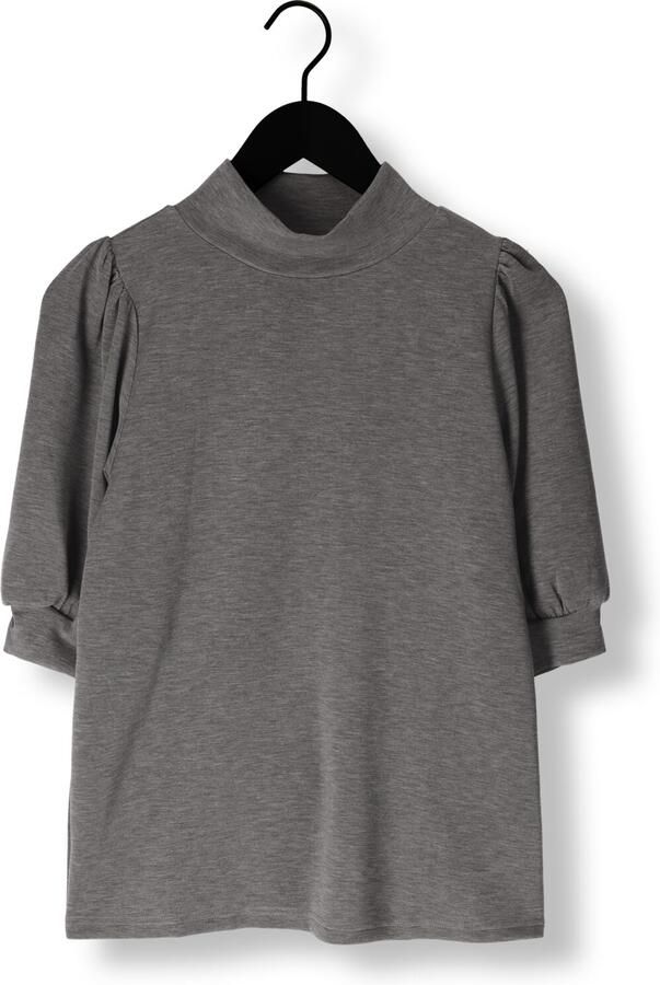 MY ESSENTIAL WARDROBE Dames Tops & T-shirts 21 The Puff Blouse Grijs - Foto 3