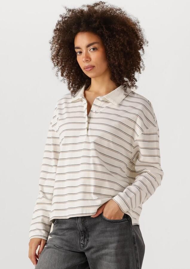 My Essential Wardrobe Shirt met lange mouwen en polokraag model 'Anna' - Foto 4