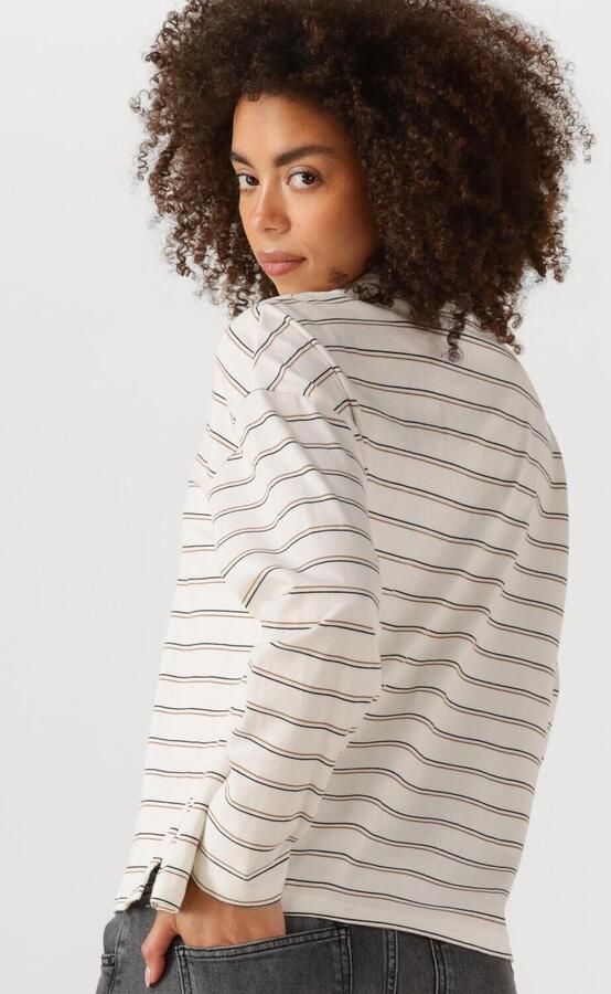 My Essential Wardrobe Shirt met lange mouwen en polokraag model 'Anna' - Foto 3