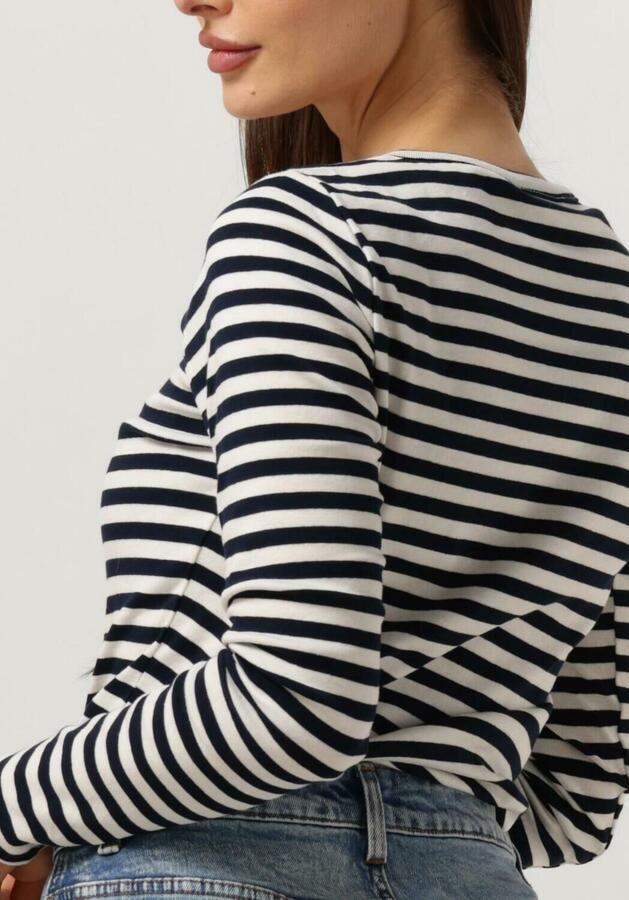 MY ESSENTIAL WARDROBE Dames Tops & T-shirts Danamw Blouse Donkerblauw - Foto 2