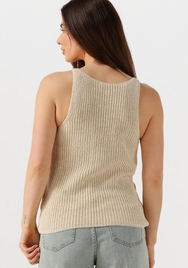 MY ESSENTIAL WARDROBE Dames Tops & T-shirts Divamw Knit Top Ecru - Foto 2