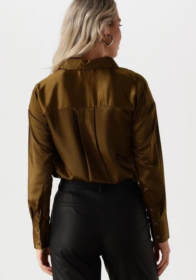 MY ESSENTIAL WARDROBE Dames Tops & T-shirts Estellemw Shirt Donkergroen - Foto 2