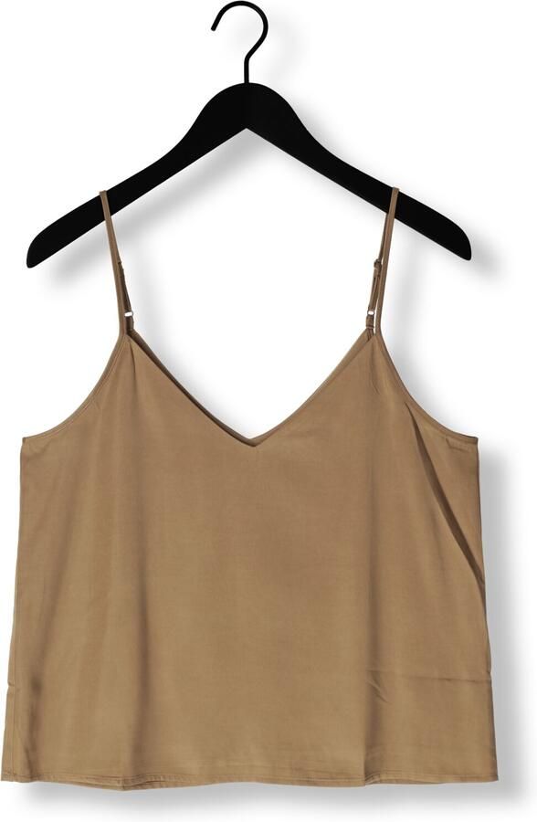 MY ESSENTIAL WARDROBE Dames Tops & T-shirts Estellemw Strap Top Beige - Foto 3
