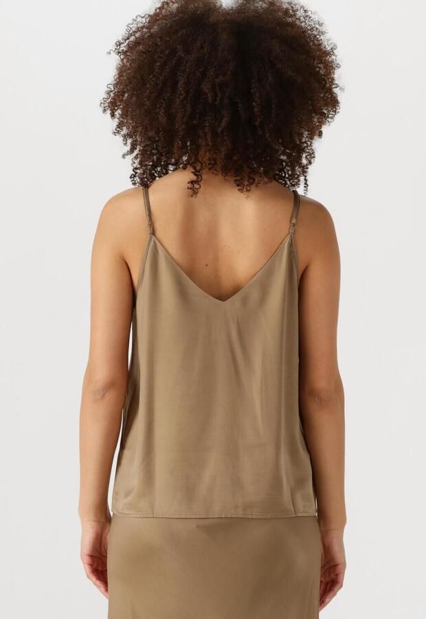 MY ESSENTIAL WARDROBE Dames Tops & T-shirts Estellemw Strap Top Beige - Foto 2