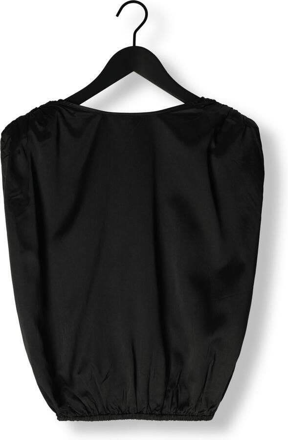 MY ESSENTIAL WARDROBE Dames Tops & T-shirts Estellemw Wrap Top Zwart - Foto 3