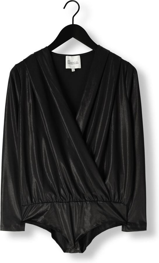 MY ESSENTIAL WARDROBE Dames Tops & T-shirts Hikomw Bodystocking Zwart - Foto 3