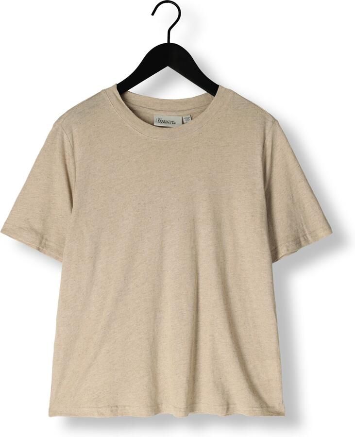 MY ESSENTIAL WARDROBE Dames Tops & T-shirts Lisamw Tee Beige
