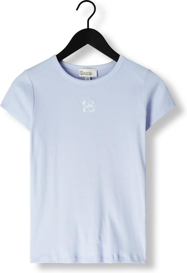 MY ESSENTIAL WARDROBE Dames Tops & T-shirts Mandymw Tee Lichtblauw - Foto 2