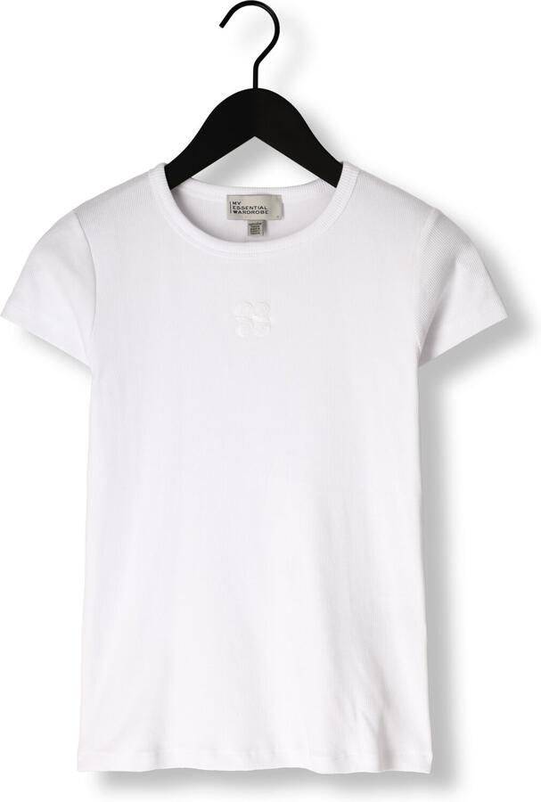 MY ESSENTIAL WARDROBE Dames Tops & T-shirts Mandymw Tee Wit - Foto 3