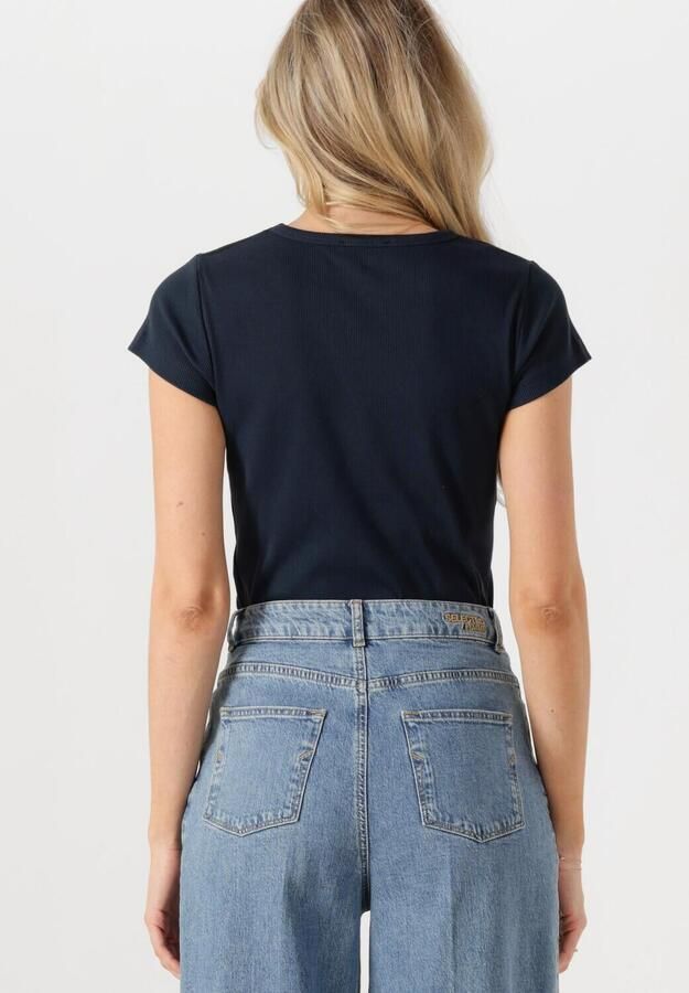 MY ESSENTIAL WARDROBE Dames Tops & T-shirts Mandymw Tee Zwart - Foto 3