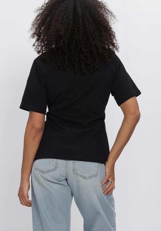 MY ESSENTIAL WARDROBE Dames Tops & T-shirts Mwapir Belt Tee Zwart - Foto 3