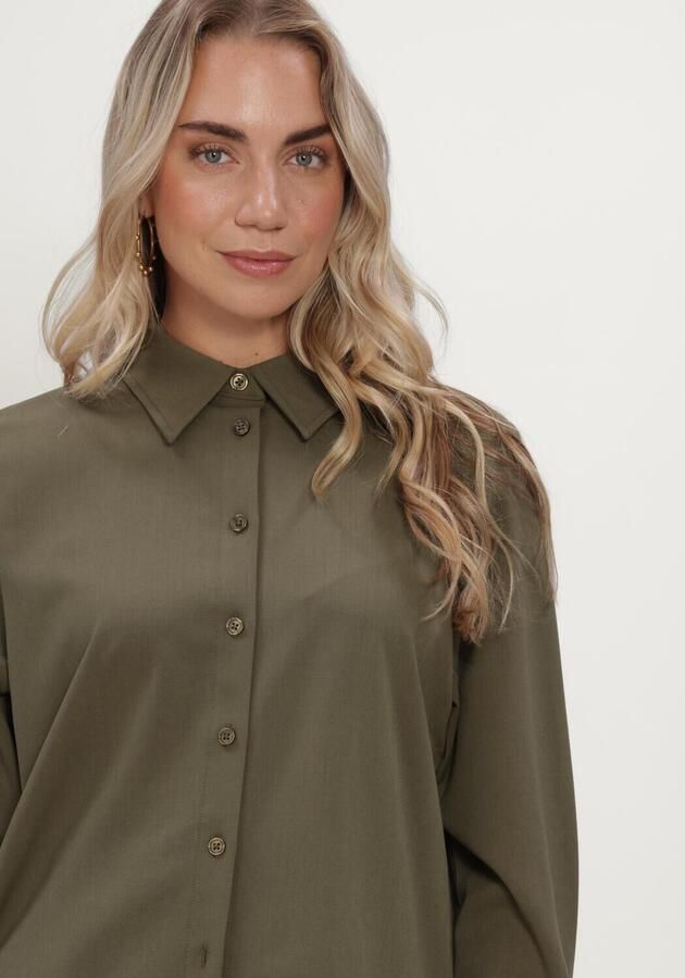 MY ESSENTIAL WARDROBE Dames Blouses Mwhace Vitta Shirt Groen - Foto 4