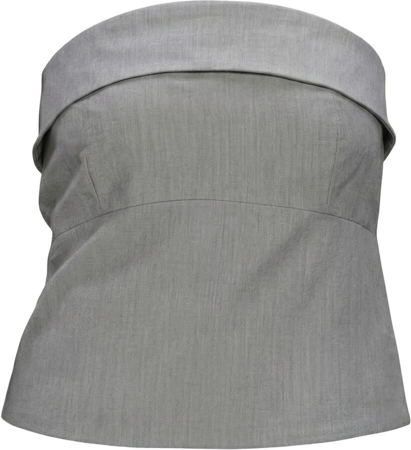 MY ESSENTIAL WARDROBE Dames Tops & T-shirts Mwhanna Corsage Lichtgrijs - Foto 2