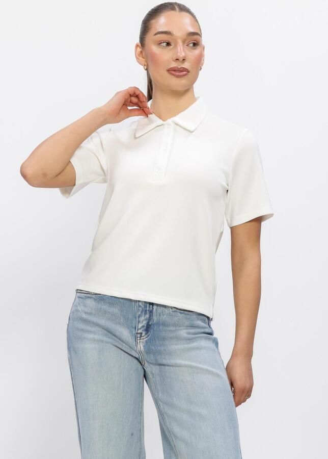 MY ESSENTIAL WARDROBE Dames Tops & T-shirts Mwhelle Polo Tee Wit