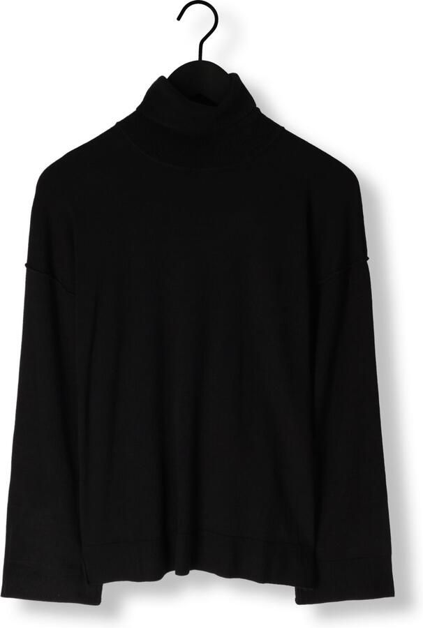 MY ESSENTIAL WARDROBE Dames Truien & Vesten Emmamw Knit Rollneck Pullover Zwart - Foto 3