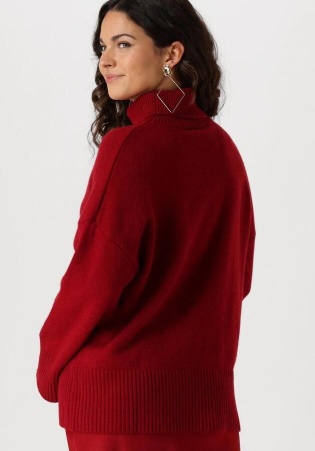MY ESSENTIAL WARDROBE Dames Truien & Vesten Huximw Knit Rollneck Rood - Foto 2