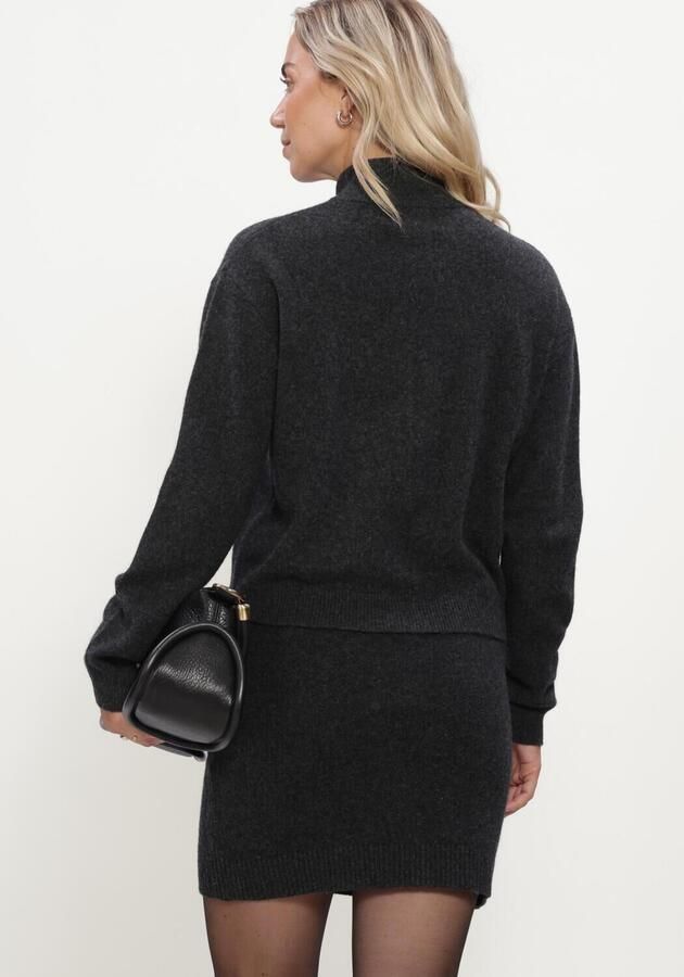 MY ESSENTIAL WARDROBE Dames Truien & Vesten Mwtracy Knit Zipcardigan Donkergrijs - Foto 2