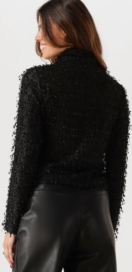 MY ESSENTIAL WARDROBE Dames Truien & Vesten Sinomw Rollneck Blouse Zwart - Foto 3