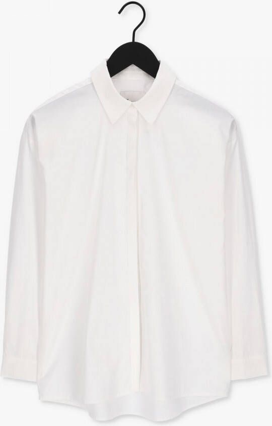My Essential Wardrobe Essential Wardrobe Blouse 03 The Shirt White Dames