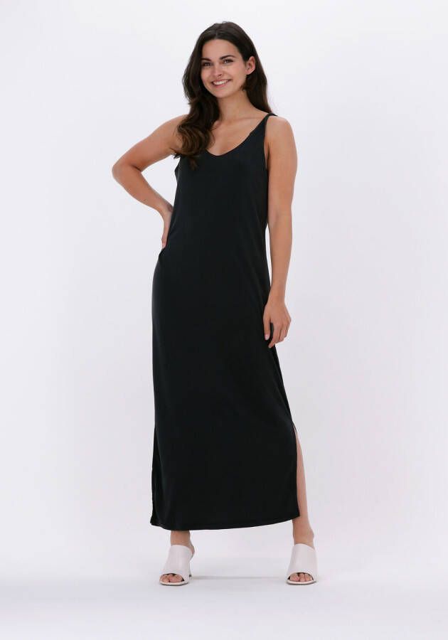 My Essential Wardrobe Zwarte Maxi Jurk Saga Strap Dress
