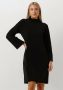 My Essential Wardrobe Eenvoudige Zwarte Kraagjurk Black Dames - Thumbnail 1