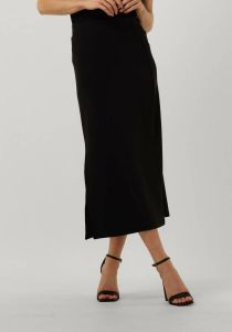 My Essential Wardrobe Zwarte Midirok Ellemw Skirt