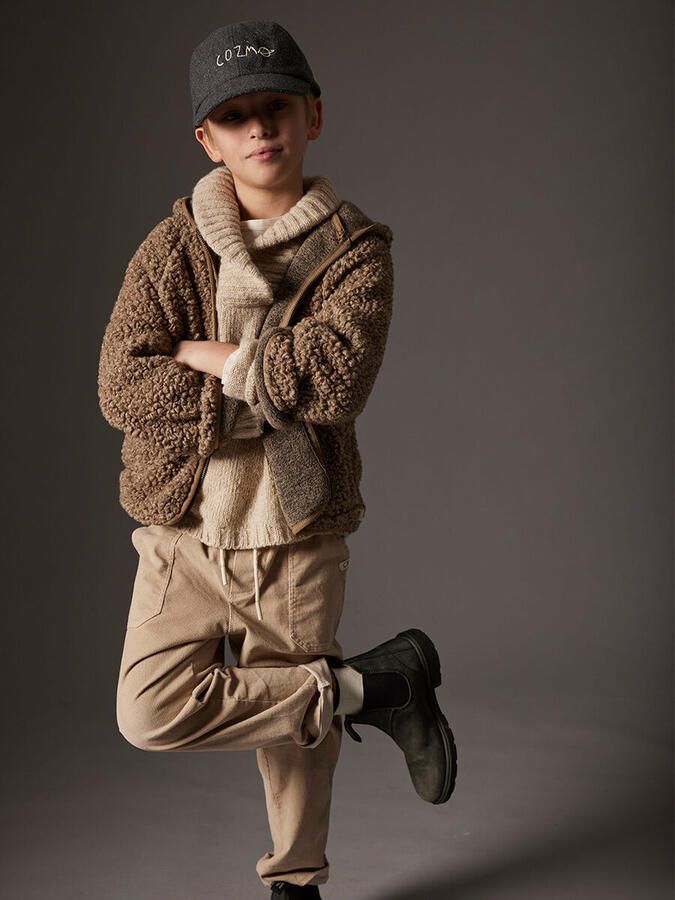 MY LITTLE COZMO Jongens Jassen Azoresk231w5 Taupe