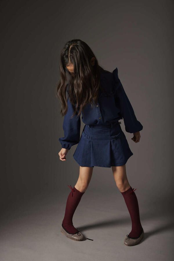 MY LITTLE COZMO Meisjes Rokken Balik288w5 Donkerblauw - Foto 2