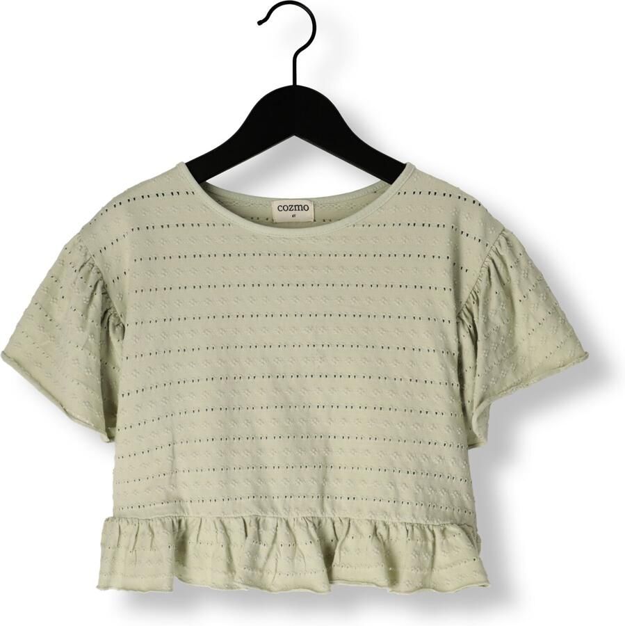 MY LITTLE COZMO Meisjes Tops & T-shirts Elviak299s5 Groen - Foto 2