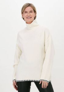 Na-kd Gebroken Wit Coltrui High Neck Knitted Sweater