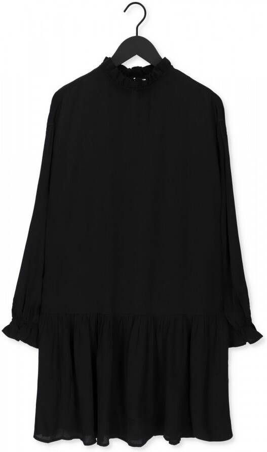 Na-kd Zwarte Mini Jurk Frill Detail Mini Dress