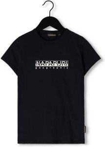 Napapijri Donkerblauwe T-shirt K S-box Ss 1