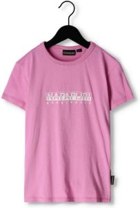 Napapijri Roze T-shirt K S-box Ss1