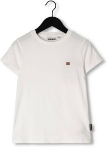 Napapijri Witte T-shirt K Salis Ss 2