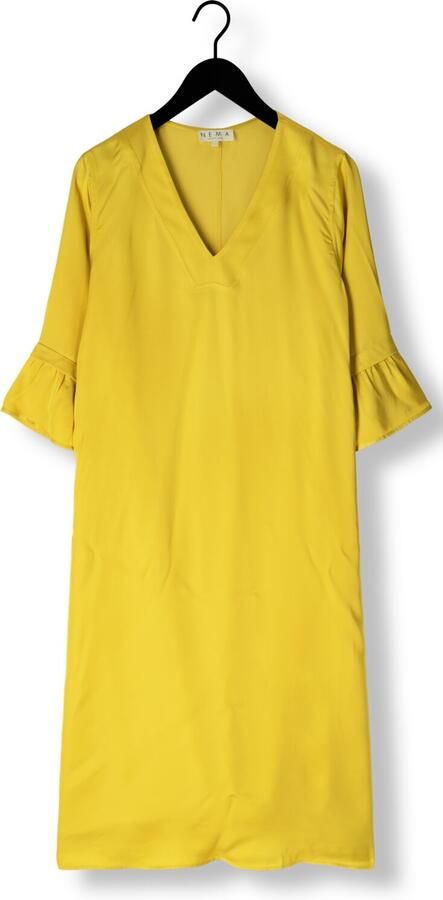 NEMA Dames Jurken N141 Geel - Foto 3