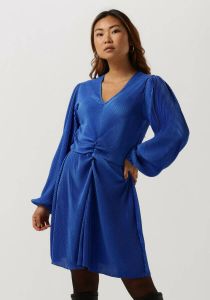 Neo Noir Blauwe Mini Jurk Lettie Solid Dress