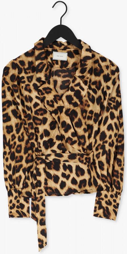 Neo Noir Bruine Blouse Maura Leo Blouse
