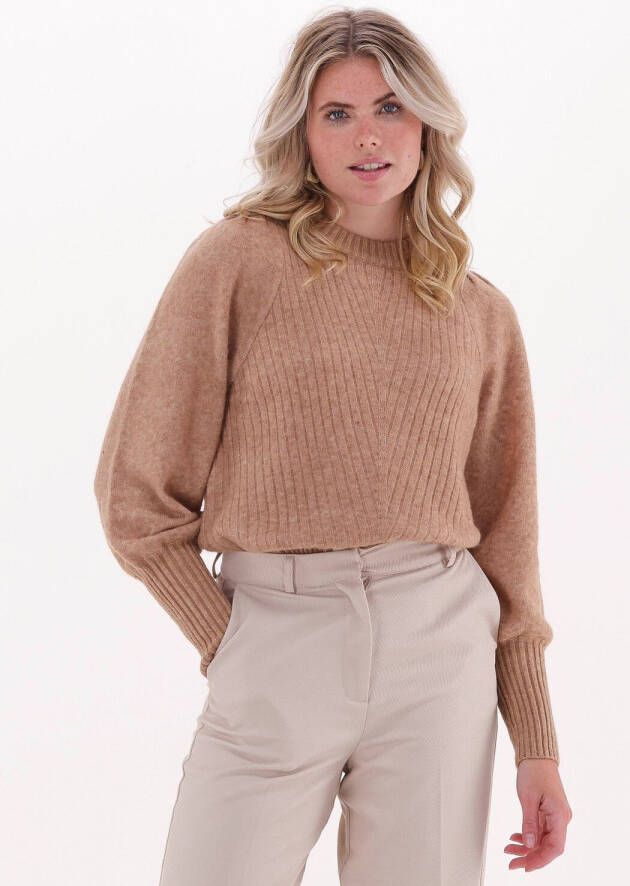 NEO NOIR Kelsey Knit Blouse Sweater Vest Brown Dames