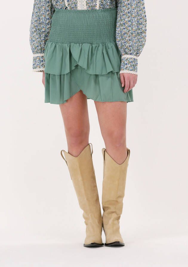 NEO NOIR Groene Carin Rok Mini Rok Green Dames