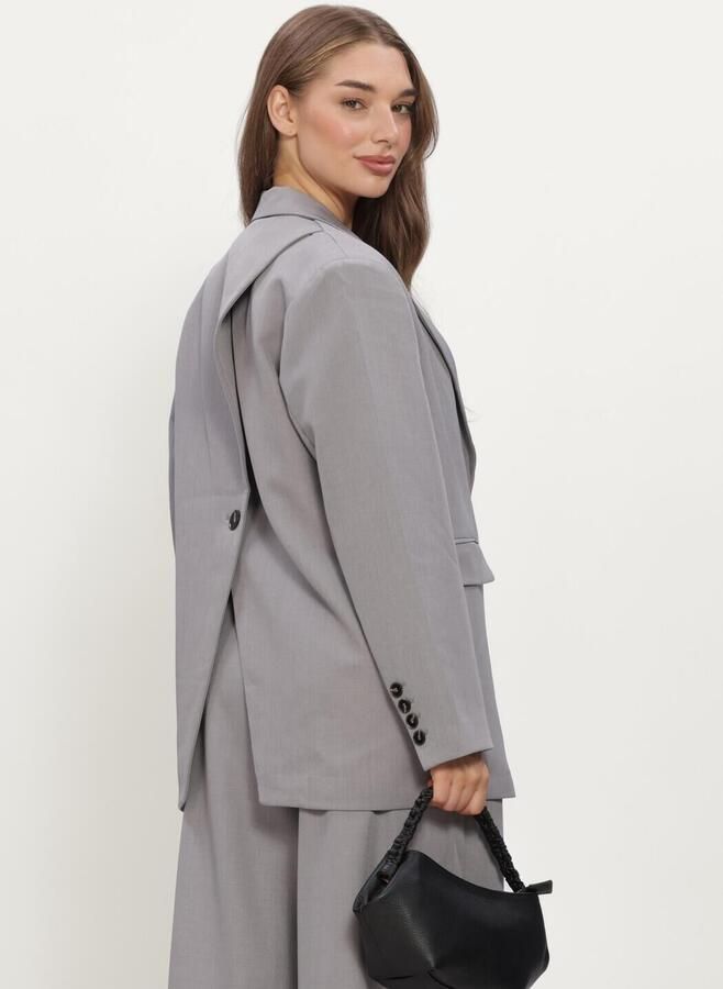 NEO NOIR Dames Blazers Aarielle Structure Blazer Grijs