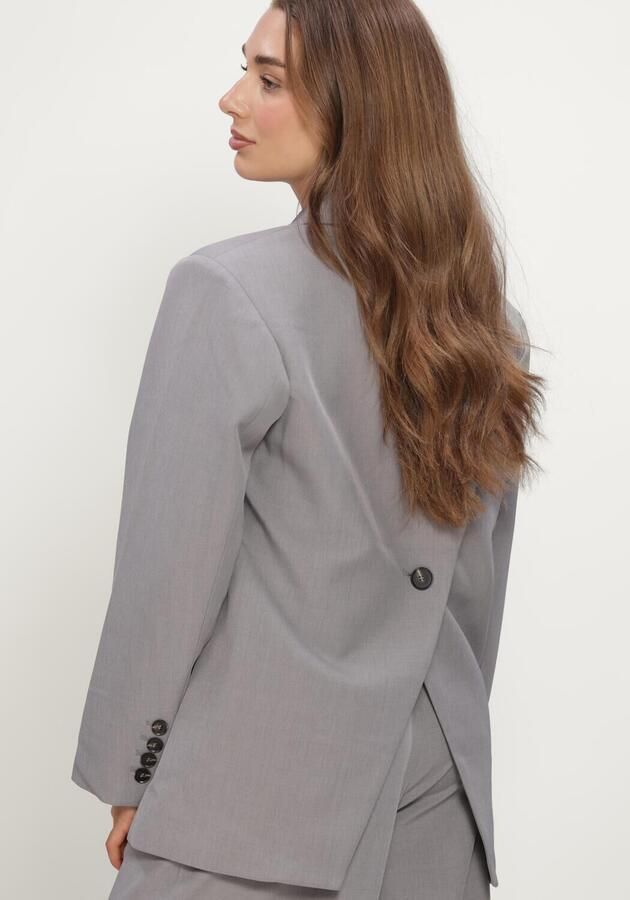 NEO NOIR Dames Blazers Aarielle Structure Blazer Grijs - Foto 4
