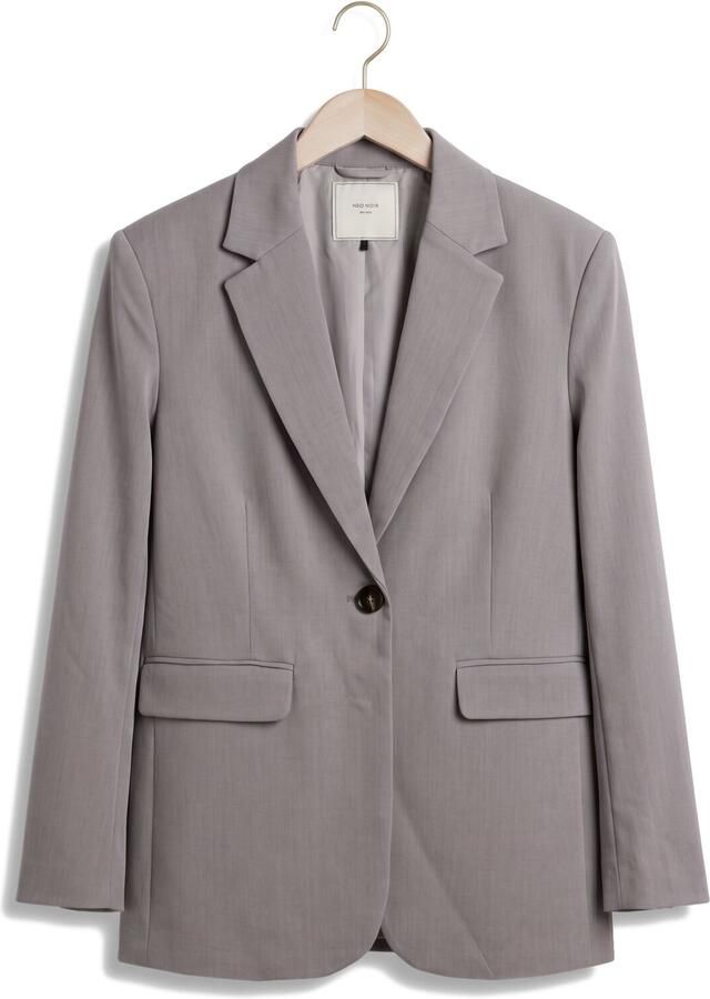 NEO NOIR Dames Blazers Aarielle Structure Blazer Grijs - Foto 2