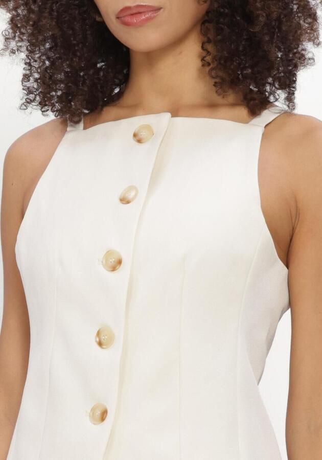 NEO NOIR Dames Blazers Kylie Structure Waistcoat Creme - Foto 3