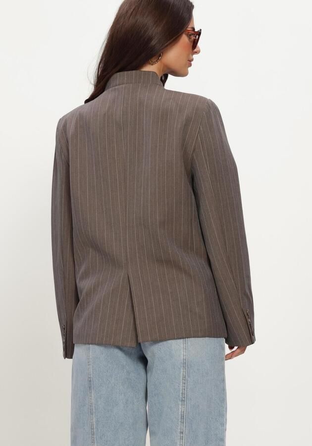 NEO NOIR Dames Blazers Nerine Pinstripe Blazer Bruin - Foto 3
