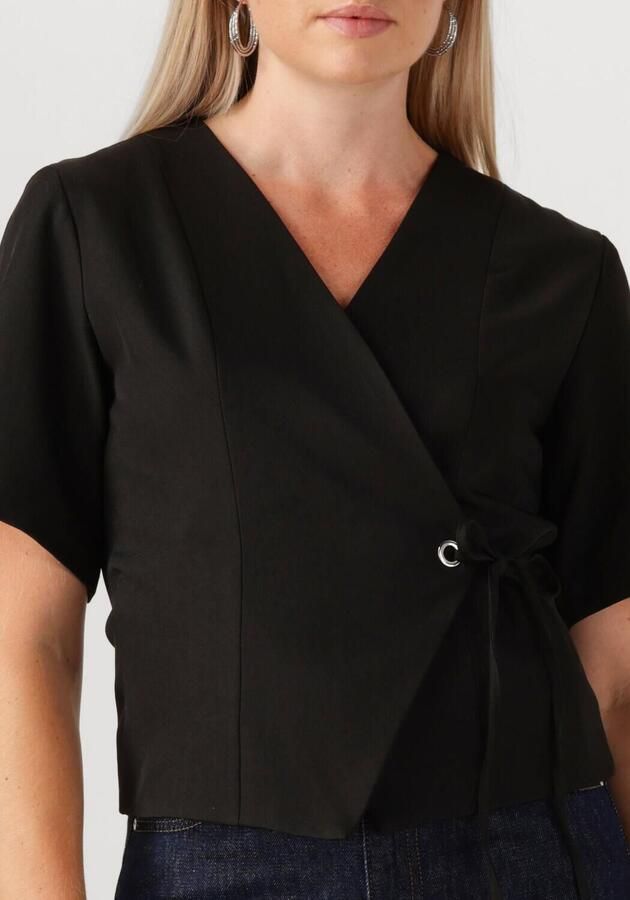 NEO NOIR Dames Blazers Simmo Eyelet Blouse Zwart - Foto 2