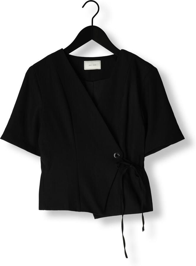 NEO NOIR Dames Blazers Simmo Eyelet Blouse Zwart