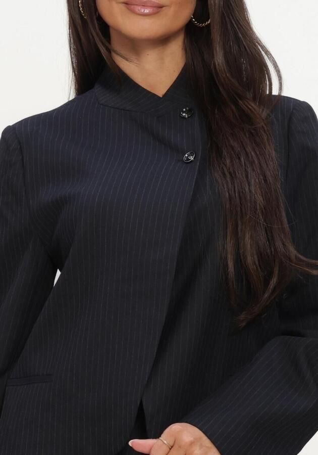 NEO NOIR Dames Blazers Tiria Slim Pinstripe Blazer Donkerblauw - Foto 4